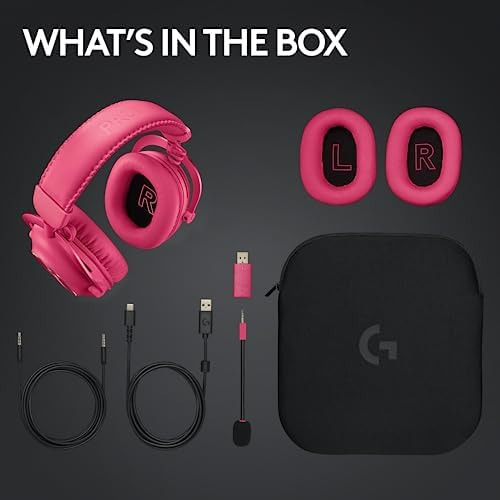 Auriculares De Juegos Inalámbricos Logitech G Pro X 2 Lights