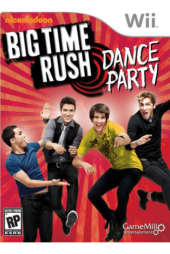 Big Time Rush Dance Party Wii