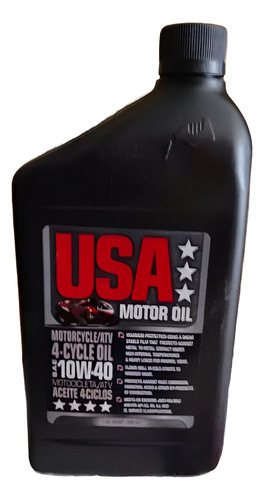 Aceite De Moto 4 Tiempo 10w40 Semisintetico Importado