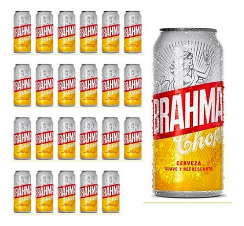 Cerveza Brahma Chopp 473ml X24 Jec Distribuidora