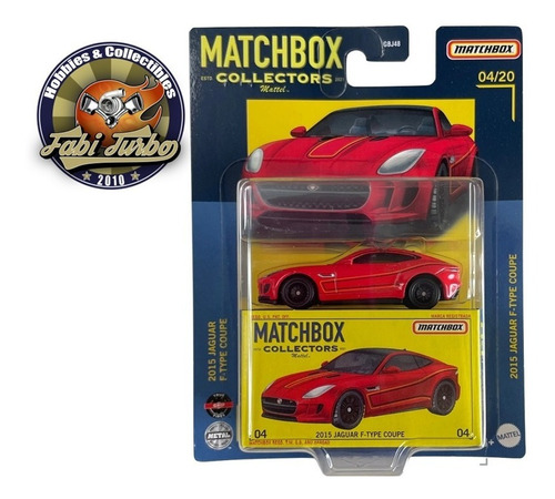 Matchbox Collectors 2015 Jaguar F-type Coupe Pneus Borracha