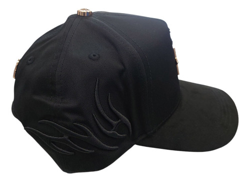 Gorra El Barbas Hats B Star Rose Gold Negro Único