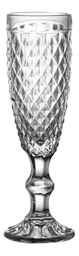 Set X6 Copa De Vidrio Labrada Champagne