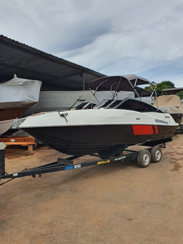Lancha Focker 210 Fx 2021 Com 100hrs Estado De Zera