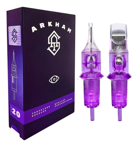 Kit 5 Cartucho Tattoo Arkham 1007rl Calibre Da Agulhas 30