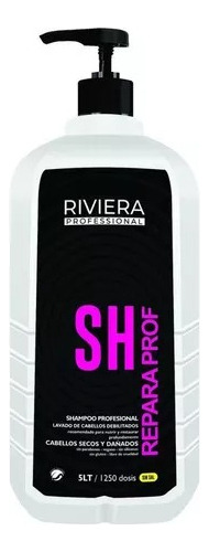  Shampoo Reparador Nutre Riviera  5 Litros