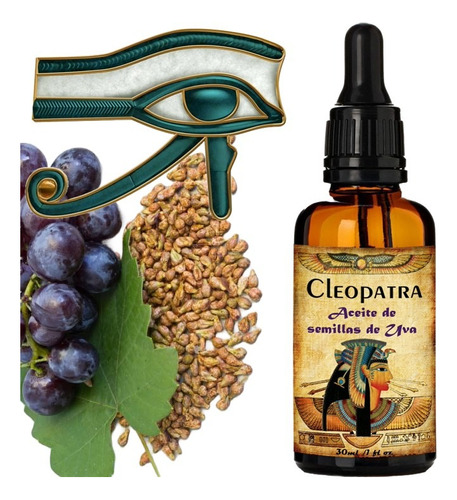 Aceite De Semillas De Uva Puro Prensado En Frío Cleopatra!