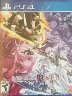 Under Night In Birth Exe Late [cl-r] Ps4
