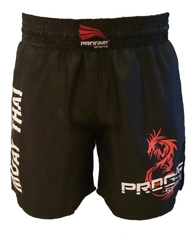 Short Muay Thai Calção Bermuda Luta Masculino Progne