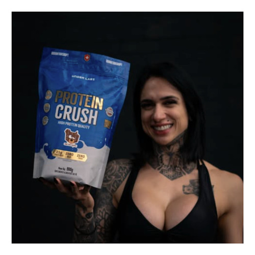 Whey Protein Crush Under Labz Coq10 Sabor Vitamina De Frutas