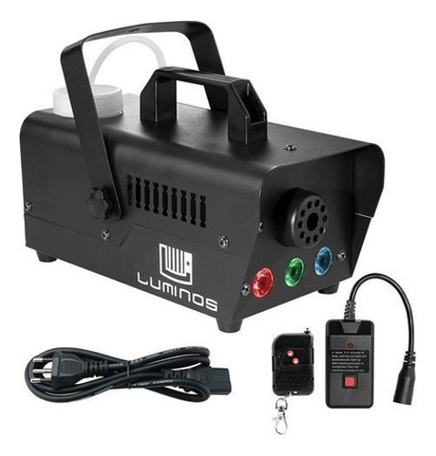 Máquina De Fumaça 600w Com 3 Leds Rgb Smoke 600 Led Luminos