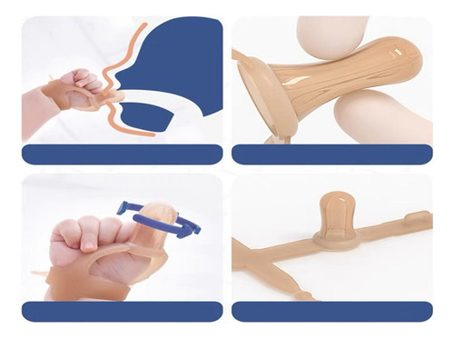 Protector De Pulgar Para Chupar Bebés, Silicona, Detener El