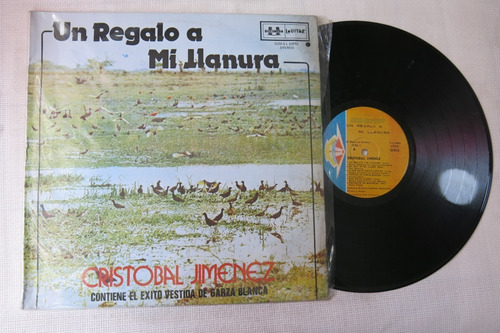 Vinyl Vinilo Lp Acetato Critobal Jimenez Un Regalo A Mi Llan