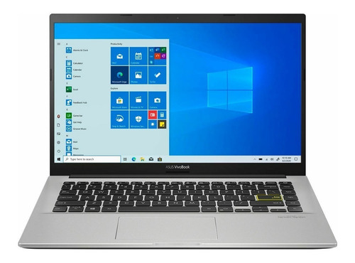 Imagen 1 de 4 de Notebook Asus I3 1005g1 4gb 128gb Ssd 14 Full Hd Windows 10