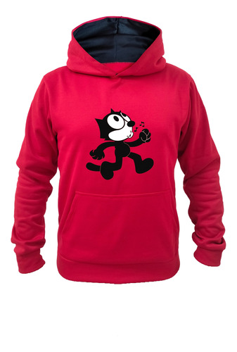 Buzo Hoodie Gato Felix