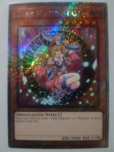Dark Magician Girl - Yugioh - Platinum Secret Rare .