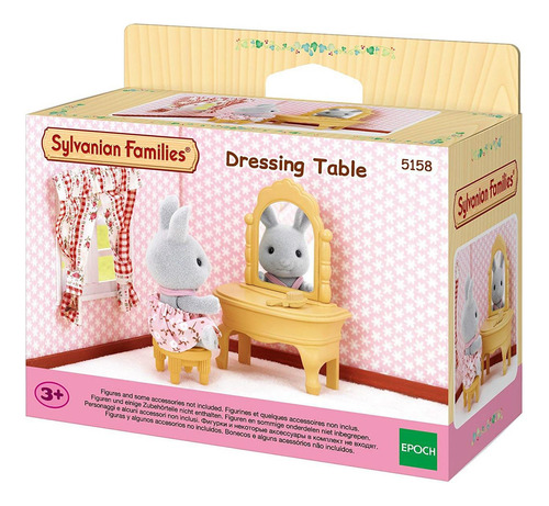 Toucador Sylvanian Families 5158 - Penteadeira E Escova