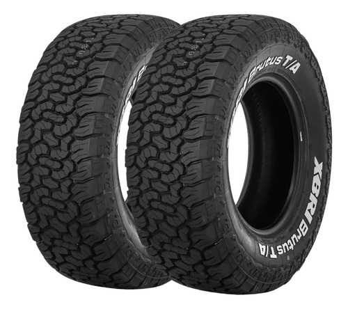 Kit 2 Pneu Xbri Aro R17 285/70r17 Brutus T/a Ford Ranger Owl