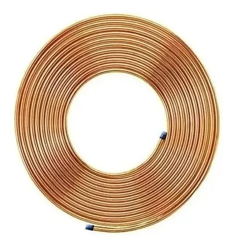 ROLLO TUBO COBRE 1/2 X 0,8 mm AIRE ACONDICIONADO ( 15MT )