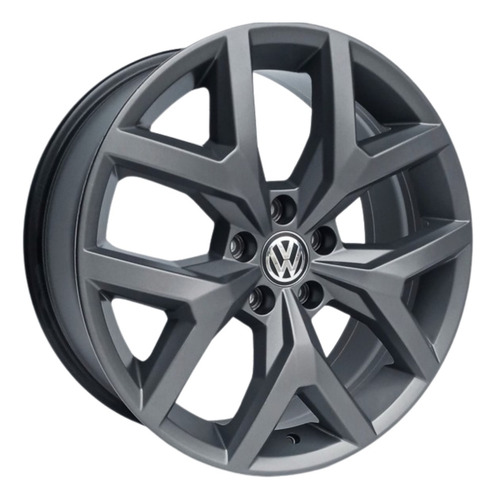 Jogo 04 Rodas Aro 22 Amarok V6 Highline Grafite Fosca