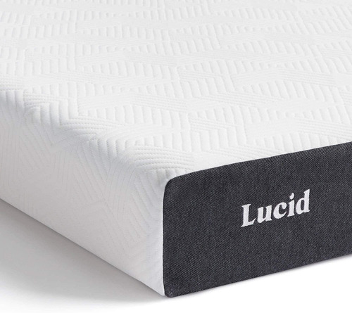 Colchón Individual Extra Largo Memory Foam De 13 Cm  Lucid