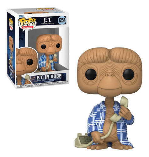 Funko Pop Et Extraterrestre Con Camisa #1254 Figura Original