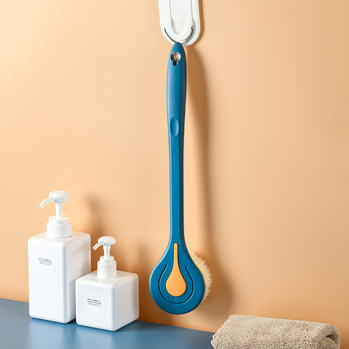 Cepillo De Ducha De Pelo Suave Con Mango Largo, Cepillo De B