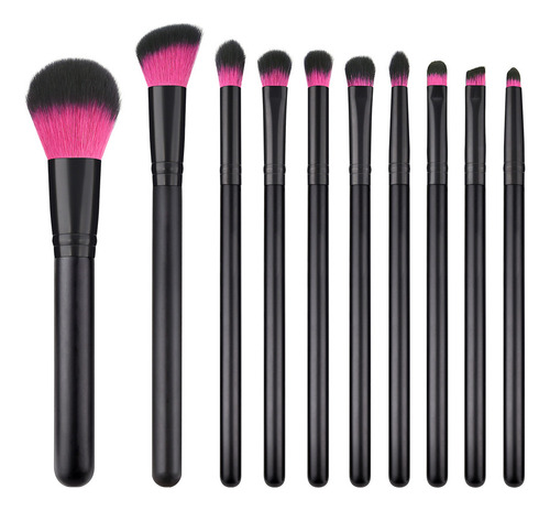 Set De Brochas De Maquillaje Para Sombra De Ojos Y Cejas, 12