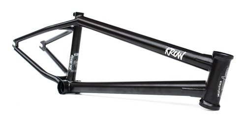 Cuadro Krow Bmx Kreaciom ¡full Cromo Street Pro! Negro 21 