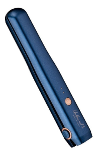Plancha de cabello mini inalámbrica Conair Unbound CR310 azul y negra 100V/240V