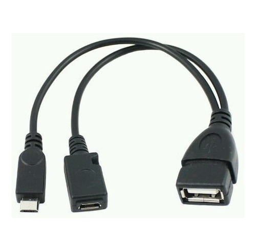 Cable Micro Usb Host Otg Con Alimentacion Usb Para Samsung/h