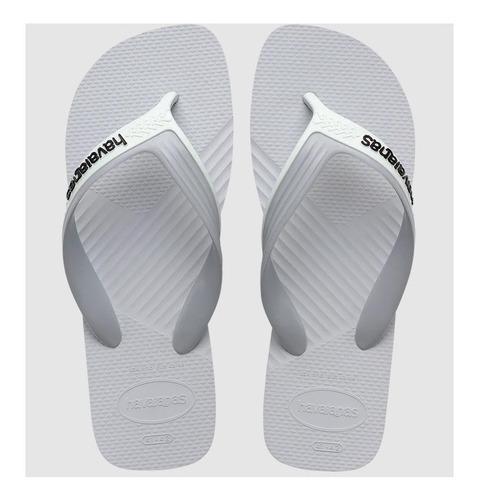 Ojotas Havaianas Dual Color Blanco Hombre Originales Envio