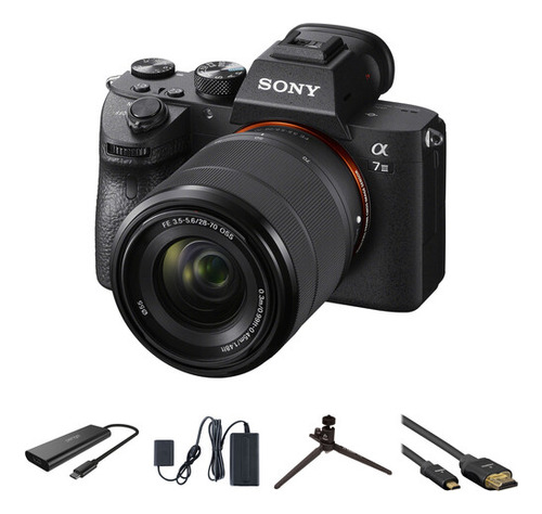 Kit De Streaming En Casa Con Cámara Sony A7 Iii Mirrorless