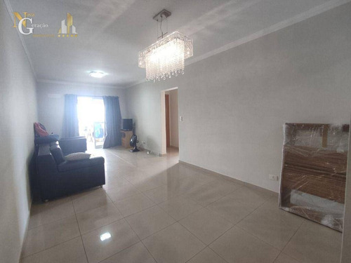 Imagem 1 de 27 de Apartamento Com 3 Dormitórios À Venda, 120 M² Por R$ 589.000,00 - Aviação - Praia Grande/sp - Ap5267