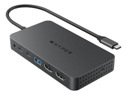 Hub Usb-c Hyperdrive Next Con 7 Puertos Y Hdmi Dual 4k