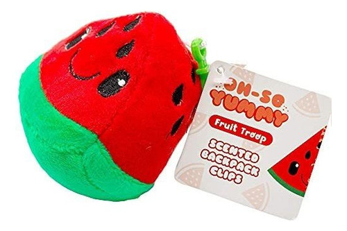 Fruit Troop Mochila Buddies Clips De Peluche Perfumados...