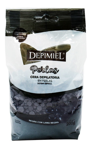 Cera En Perlas Depimiel Negra Bolsa X 200 Gr