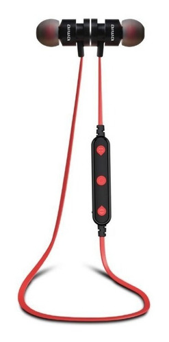 Audífonos Inalámbricos Aiwa 660 Rojo Bluetooth/micrófono Vc