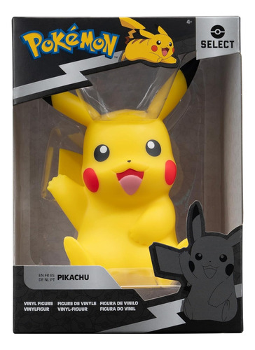 Pokemon Select Pikachu Figura Vinilo 10cm Serie 9 Jazwares