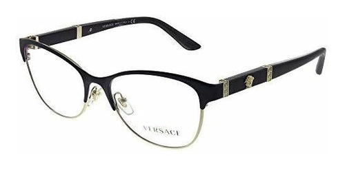 Montura - Versace Ve 1233q 1418 Berenjena Gafas De Ojo De Ga