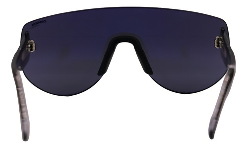 Lentes De Sol Carrera Flagab 12 Rectangular Negros Unisex Lente Negro Varilla Negro Armazón Negro