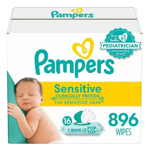 Toallitas Húmedas Pampers Sensitive Baby Wipes