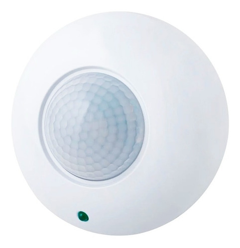 Imagen 1 de 10 de Sensor De Movimiento Infrarrojo 360° Sobreponer Techo Pared