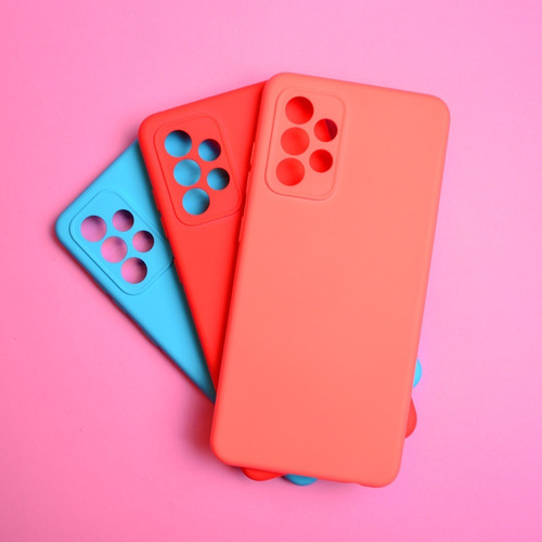 Imagen 2 de 4 de Funda De Silicona Compatible Con Samsung Galaxy A52