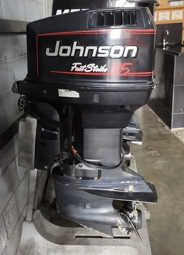 Imagem 1 de 4 de Motor Johnson 115 Hp Fast Strike