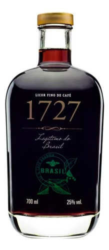 Licor De Cachaça 1727 Fino De Café Vale Verde 700ml