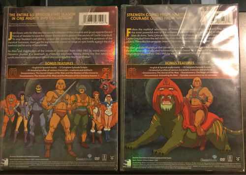 He Man Masters Of Universe Temp 1 & 2 (16 Discos) Dvd