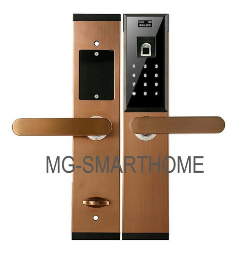 Cerradura Digital Biometrica Huella/llave/ Clave/tarjeta.
