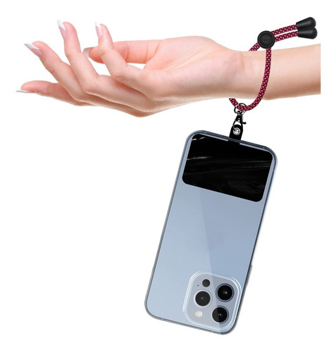Imagen 2 de 6 de Correa Mano Strap Seguridad Anti Robo Ajustable Para Celular