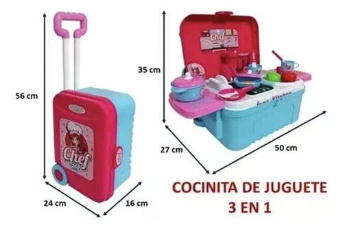 Cocina Cocinita Juguete Luz Sonido Creatividad + Regalo